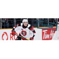 Forward Joseph Garreffa with the Ottawa 67's