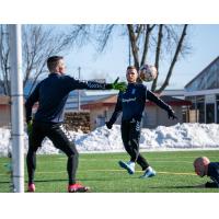 Forward Madison FC in training