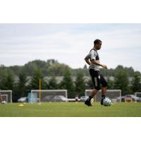 Seattle Sounders FC Midfielder Jordy Delem training at Starfire Sports on Thursday