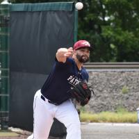 Somerset Patriots pitcher Josh Almonte