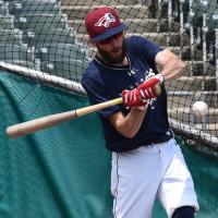 Justin Pacchioli of the Somerset Patriots