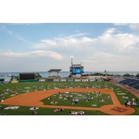 A Movie Night at Blue Wahoos Stadium, home of the Pensacola Blue Wahoos