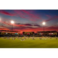 A Movie Night at Blue Wahoos Stadium, home of the Pensacola Blue Wahoos