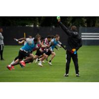 Seattle Sounders FC in training