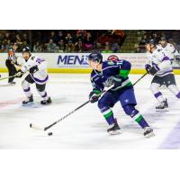 Ted Hart of the Maine Mariners vs. the Reading Royals