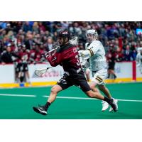 Defenseman Dan Coates with the Colorado Mammoth