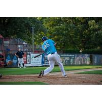 Luke Roskam of the St. Cloud Rox at bat