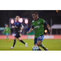 Nico Lodeiro captained Seattle Sounders FC in its first competitive action in four months Friday evening against the San Jose Earthquakes