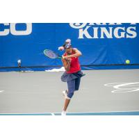 Venus Williams in action for the Washington Kastles