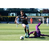 Alex Diaz of Tacoma Defiance vs. Portland Timbers 2