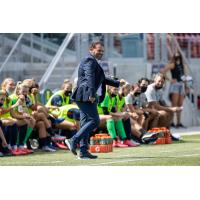 Washington Spirit coach Richie Burke