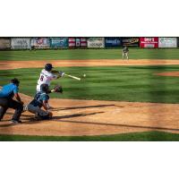 Nick Marinconz at bat for the St. Cloud Rox