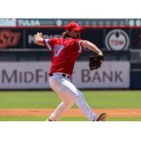 Colton Williams worked three perfect innings for the Tulsa Drillers