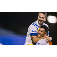 San Jose Earthquakes celebrate a goal