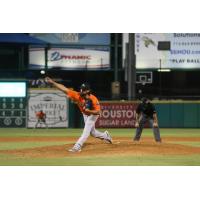 Pitcher Brett Eibner with the Eastern Reyes del Tigre