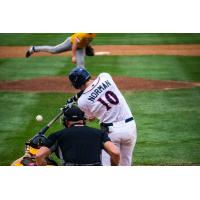 Ben Norman at bat for the St. Cloud Rox