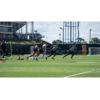 Chicago Fire FC in training at SeatGeek Stadium