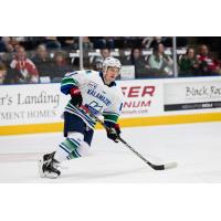 Forward Austin Farley with the Kalamazoo Wings