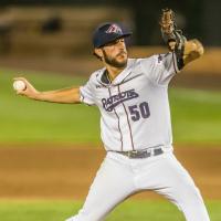 Somerset Patriots pitcher James Pugliese