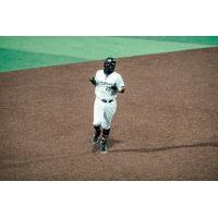 Milwaukee Milkmen outfielder Adam Brett Walker