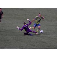 Jordan Morris of Seattle Sounders FC recorded a brace in a victory over LAFC