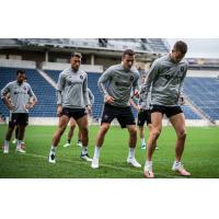 Chicago Fire FC in training