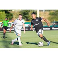 Tacoma Defiance with possession against Portland Timbers 2