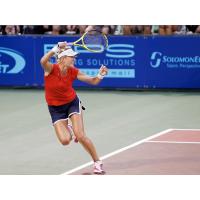 Victoria Azarenka with the Washington Kastles at City Center in 2010