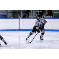 Defenseman Ryan Jackson with Manhattanville College