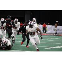 Jacksonville Sharks fullback Alstevis Squirewell