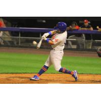 Mark Payton tripled and homered on Tuesday night for the Syracuse Mets