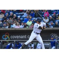 Griffin Conine of the Pensacola Blue Wahoos at bat