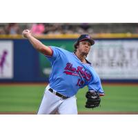 Pensacola Blue Wahoos pitcher Zach McCambley