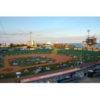 Movie night at Blue Wahoos Stadium