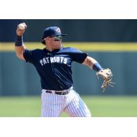 Andres Chaparro of the Somerset Patriots