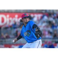 Pensacola Blue Wahoos pitcher Zach McCambley