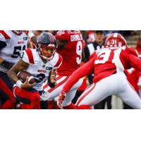 Montreal Alouettes quarterback Vernon Adams, Jr. vs. the Calgary Stampeders