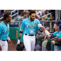 Dariel Gomez of the Everett AquaSox