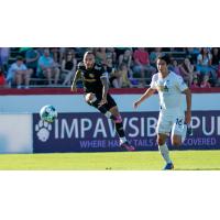 Emiliano Terzaghi and the Richmond Kickers (left) vs. the Northern Colorado Hailstorm