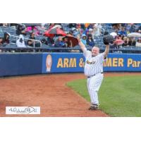 Bat Boy Tommy Smith with the Trenton Thunder