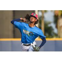 Pensacola Blue Wahoos pitcher Eury Pérez