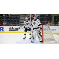 Goaltender John Lethemon with the Ontario Reign