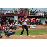 Wisconsin Rapids Rafters at the plate