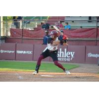 Wisconsin Rapids Rafters Donovan Brandl at bat