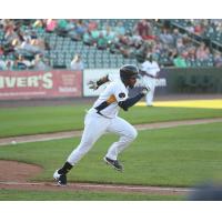 York Revolution third baseman Carlos Franco