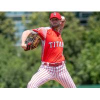 Ottawa Titans pitcher Evan Grills