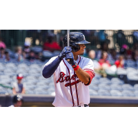 Vaughn Grissom at bat for the Mississippi Braves