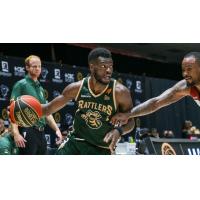 Guard Mambi Diawara with the Saskatchewan Rattlers