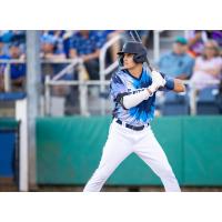 Everett AquaSox in their Frogstock jerseys