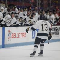 Muskegon Lumberjacks forward Nick Peluso